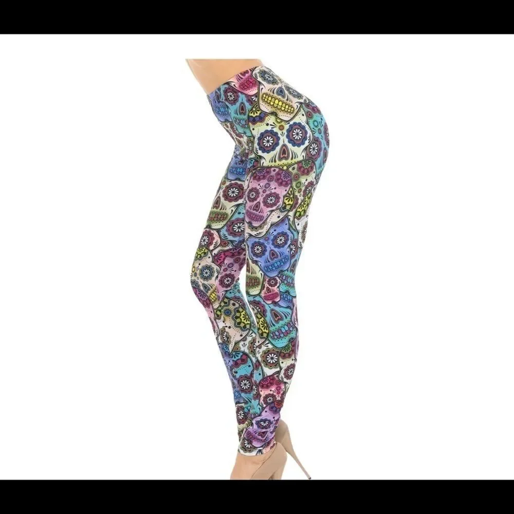 SUGAR SKULL LEGGINGS‎